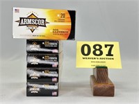 ARMSCOR 223 55 GR 5 BOXS 100 ROUNDS FMJ