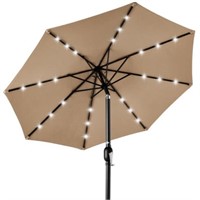 10ft LED Lighted Patio Umbrella w/ Tilt RRP: $90