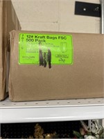 Kraft 12# 500 paper bags
