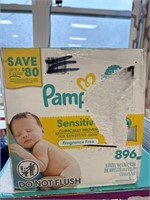 Pampers 896 wipes