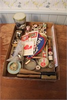 Box of collectibles