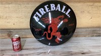 Metal Fireball button