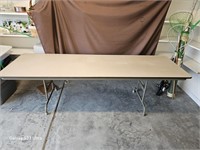 8ft Adjustable Folding Table.