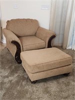 Ashley Furniture Chair & Ottoman

Chair
