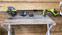 Ryobi 18v edger with charger and battery