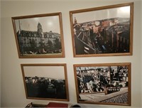 Set Of 4 Pictures In Frames