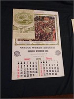 1975 Circus World Museum Calendar