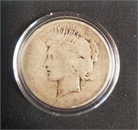 1922 Peace Silver Dollar (No Mint Mark)