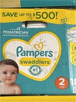 Pampers size 2 diapers 180ct