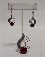 Sterling Earrings & Pendant Set