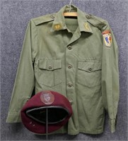 Noriega Panama Defense Force Shirt & Beret