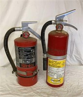 Charged Fire Extinguishers