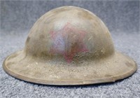 WWI 6th Division Painted Doughboy Helmet