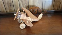 Homemade Wood Airplane