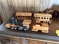 Homemade Wood Train