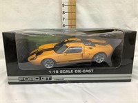 Ford GT 1:18 Scale Die-Cast Car, NIB
