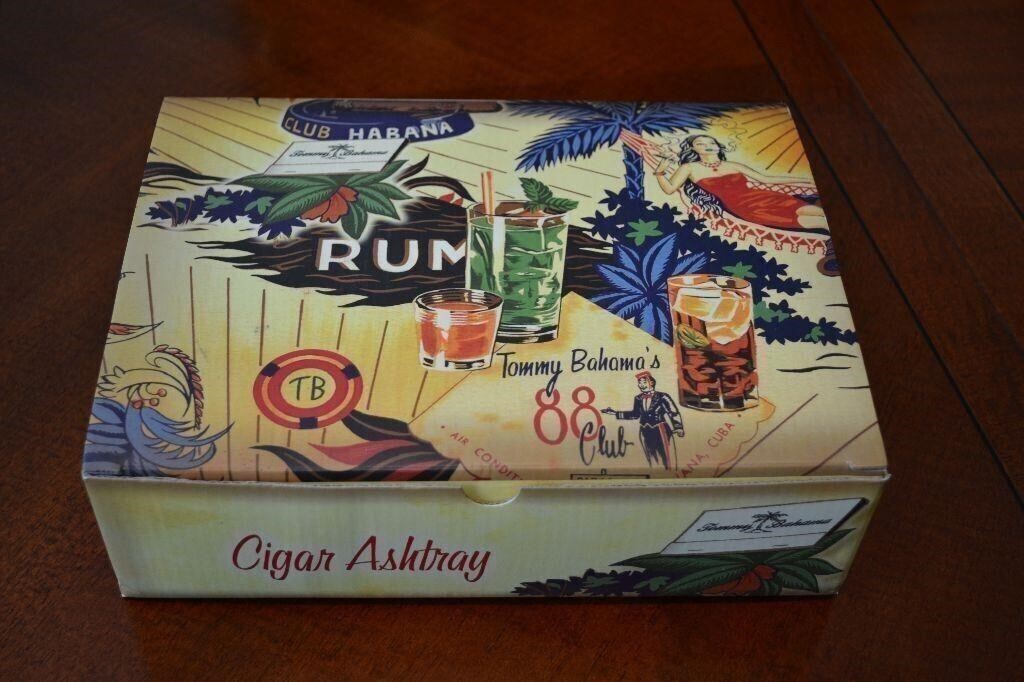 Vintage NIB Tommy Bahama Habana Cigar Ashtray