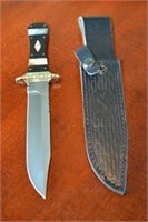 Colt 10.5" CT283 Bowie Knife Abalone Inlay