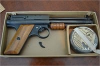 Benjamin Md 150 Air Pistol Mfg 1938-1941 Orig Box