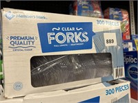 MM Clear forks 300ct