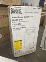 BLACK AND DECKER 12000 BTU PORTABLE AIR CONDITION