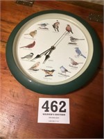 Battery bird clock