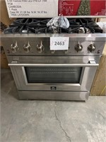Forno gas range - used 36 in
