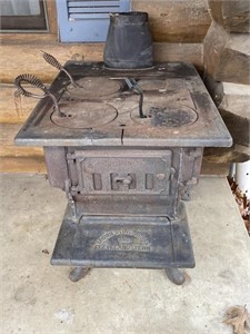 Cast iron stove,"Brown Stove Works Inc."