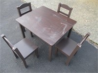 Little Person's Table and Chairs