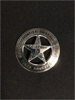 Sterling Texas Ranger Badge 16 grams