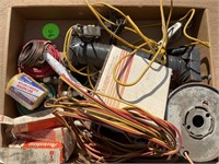 Antique electrical car parts
