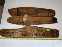 Divider boards, Hershal massey harris
