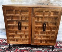 43 - WOODEN CABINET