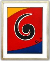Alexander Calder- Lithograph on Arches Paper "Flyi