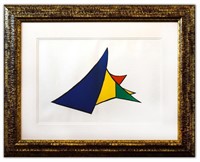 Alexander Calder- Lithograph "DLM141 - Chasse neig