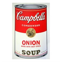 Andy Warhol "Soup Can 11.47 (Onion w/Beef Stock)"