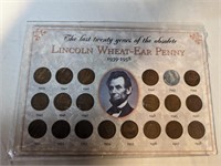 Lincoln Wheat-Ear Penny 1939-1958