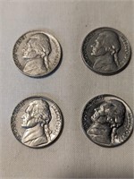 1953-S, 1955, 1958 and 1959 Nickles