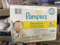 pampers sensitive wipes 336 wipes total