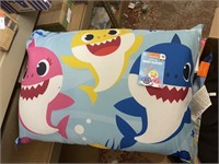 baby shark bed pillow