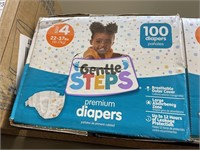 gentle steps size 4 diapers 100 count