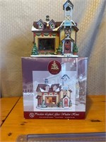 Enchanted Forest  Christmas Village lighted house