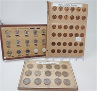 13 BU/Proof 90% Dimes; 1968-1982 Proof Quarters;