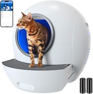 NEW $700 Automatic Cat Litter Box