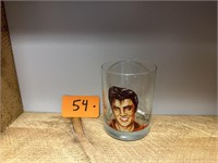 Vintage Elvis Glass Mug