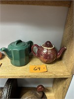 Pair of Vintage Teapots