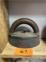 Antique Griswold Sad Iron with Handle