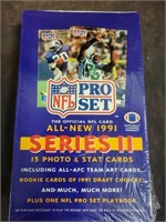 Sealed NFL Pro Set '91 Series 2 Football Card Box