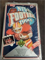 Sealed NFL '91 Football Card Box