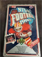 Sealed NFL Football '91 Football Card Box